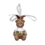Décorations de Noël DKD Home Decor Résine animaux (4,5 x 4 x 7 cm) (6 Unités)