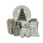 Décorations de Noël DKD Home Decor Résine Ours (11 x 9 x 9 cm) (2 Unités)