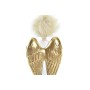 Décorations de Noël DKD Home Decor Résine Ange (7,5 x 5 x 21,5 cm) (2 Unités)