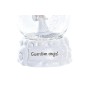 Christmas Bauble DKD Home Decor Crystal Resin (6,5 x 6,5 x 8,5 cm) (2 Units)