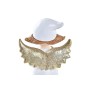 Décorations de Noël DKD Home Decor Porcelaine Ange (7 x 5 x 14 cm) (2 Unités)