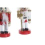 Décorations de Noël DKD Home Decor Bois Casse-Noisette (3 x 3 x 10 cm) (4 Unités)