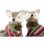 Décorations de Noël DKD Home Decor Polyester (16 x 18 x 21 cm) (2 Unités)