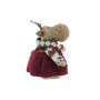 Christmas bauble DKD Home Decor Polyester Reindeer (9 x 12 x 15 cm) (2 Units)