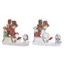 Christmas bauble DKD Home Decor Resin (14,5 x 7 x 12,5 cm) (2 Units)