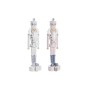 Décorations de Noël DKD Home Decor Résine Casse-Noisette (4,5 x 4 x 17 cm) (2 Unités)