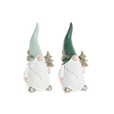 Christmas bauble DKD Home Decor Resin (8 x 7 x 20 cm) (2 Units)