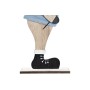 Décorations de Noël DKD Home Decor Bois Polyester Renne (5 x 22 x 41 cm) (4 Unités)