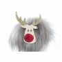 Décorations de Noël DKD Home Decor Polyester Renne (7 x 5 x 16 cm) (2 Unités)