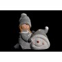 Christmas bauble DKD Home Decor Polyester Magnesium (36 x 22 x 33 cm) (4 Units)