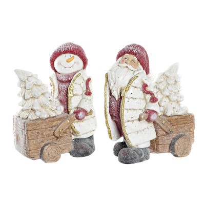 Décorations de Noël DKD Home Decor Magnésium (35 x 23 x 42 cm) (2 Unités)