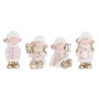 Décorations de Noël DKD Home Decor Résine Ange (3,5 x 2,5 x 4 cm) (4 Unités)