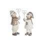 Christmas bauble DKD Home Decor Resin Boys (9 x 6 x 19,5 cm) (2 Units)