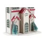 Christmas bauble DKD Home Decor House MDF (13 x 8 x 28 cm) (2 Units)