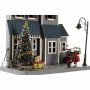 Christmas bauble DKD Home Decor Metal PVC House (30 x 12,5 x 40 cm) (2 Units)