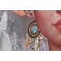 Painting DKD Home Decor Colonial African Woman (2 Units) (70 x 3 x 100 cm)
