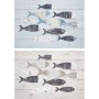 Canvas DKD Home Decor Spirals Mediterranean (90 x 2 x 60 cm) (2 Units)