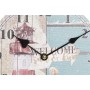 Wall Clock DKD Home Decor Multicolour Headlight MDF Wood Mediterranean (2 Units) (20 x 3 x 20 cm)