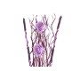 Bunch DKD Home Decor Pink Lilac White Dried flower (30 x 30 x 100 cm) (2 Units)
