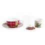 Teapot DKD Home Decor 1 Cup Filter Crystal Porcelain (250 ml)