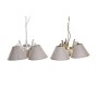 Ceiling Light DKD Home Decor 50 x 46 x 30 cm Golden Metal White 50 W (2 Units)