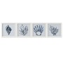 Painting Home ESPRIT Blue White Mediterranean 35 x 2 x 35 cm (4 Units)