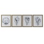Painting Home ESPRIT Grey Natural 50 x 2,5 x 60 cm (4 Units)