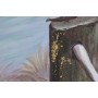 Painting Home ESPRIT Birds Mediterranean 80 x 3 x 80 cm (2 Units)