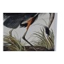 Painting DKD Home Decor Heron Bird Oriental (50 x 1,8 x 70 cm) (2 Units)