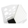 Umbrella stand DKD Home Decor Black Metal White (19.5 x 20 x 47.5 cm) (2 pcs)