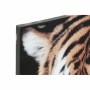 Painting DKD Home Decor Tiger Pinewood Canvas (5 pcs) (2 pcs)