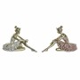 Figurine Décorative DKD Home Decor Danseuse de Rumba Résine (2 pcs) (13.5 x 7.5 x 9 cm)