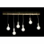 Ceiling Light DKD Home Decor Black Metal Wood White 220 V 50 W (100 x 7 x 160 cm) (2 pcs)