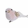 Décorations de Noël DKD Home Decor Polyester Oiseau (22 x 7 x 8 cm) (2 Unités)