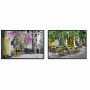 Toile DKD Home Decor Rue (2 Unités) (73 x 3,5 x 53 cm)