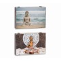 Couvercle DKD Home Decor Buda Compteur 46,5 x 6 x 31,5 cm 2 Unités Bois MDF
