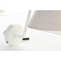 Wall Lamp DKD Home Decor Golden Metal Linen White 50 W Modern (22 x 32 x 37 cm) (2 Units)