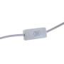 Desk lamp Home ESPRIT White Beige Ceramic 50 W 220 V (2 Units)