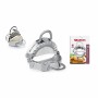 Moule à pâtisserie Quttin 137214 Acier inoxydable Pâtés en croûte (12 Unités)