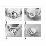 Baking Mould Quttin 137214 Stainless steel Pasties (12 Units)