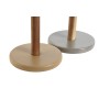 Kitchen Paper holder Home ESPRIT Brown Beige Grey Acacia Dolomite 15 x 15 x 31,5 cm (2 Units)