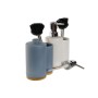 2-in-1 Soap Dispenser for the Kitchen Sink DKD Home Decor Bamboo Stainless steel Dolomite 11,5 x 6,5 x 18,5 cm (2 Units)