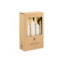 Cutlery Home ESPRIT Golden Stainless steel 15 x 7 x 24 cm 16 Pieces