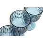 Set of cups Home ESPRIT Blue Crystal 380 ml (6 Units)