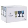 Set of cups Home ESPRIT Blue Crystal 380 ml (6 Units)