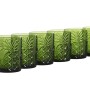 Set of glasses Home ESPRIT Green Crystal With relief 300 ml (6 Units)