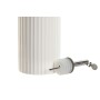 Cruet Home ESPRIT White Silver Stainless steel Porcelain Urban 350 ml 7 x 7 x 22 cm
