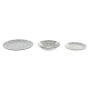 Tableware Home ESPRIT Light grey Porcelain 18 Pieces