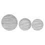 Assiettes Home ESPRIT Bleu Porcelaine Rayures méditerranéen 18 Pièces