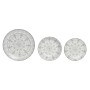 Tableware Home ESPRIT Light grey Porcelain Scandi 18 Pieces
